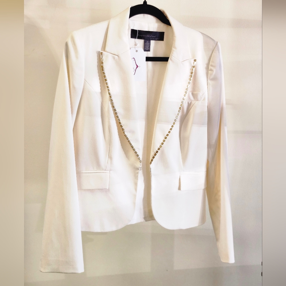 White Blazer Jacket